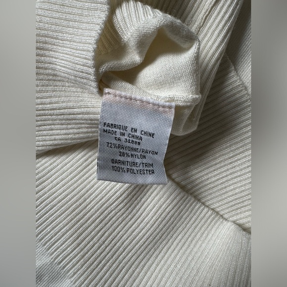 Lady Dutch High Society White Lace/Appliqué Longsleeve Top - Picture 10 of 12